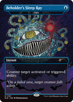 MTG Secret Lair Dungeons & Dragons Death is In the Eyes of the Beholder I - Image 4