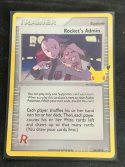 Rockets Admin - 86/109 - Celebrations - Pokemon TCG - NM - Image 1