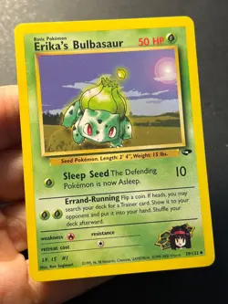 Erika's Bulbasaur 39/132 Gym Challenge Uncommon - Pokemon Card LP - - Image 4