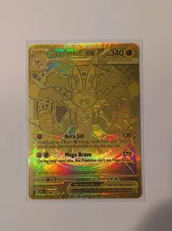 Mega Lucario ex (188/132) Hyper Rare Gold - Pokemon Mega Evolution TCG - Image 1