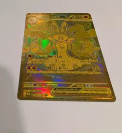 Mega Lucario ex (188/132) Hyper Rare Gold - Pokemon Mega Evolution TCG - Image 5