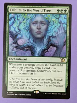 MTG Magic: March of the Machine: Tribute to the World Tree #0211 Rare - NM - Image 1