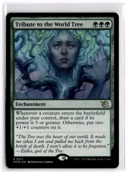 Tribute to the World Tree March of the Machine 211 LP x1 MTG Magic the Gathering - Image 1
