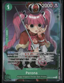 Perona Illustration Box Vol.4 OP09-034 - One Piece TCG Promotion Cards - Image 1