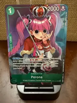 One Piece Promotion Card Perona (Illustration Box Vol.4) OP09-034 Rare Foil M+! - Image 1