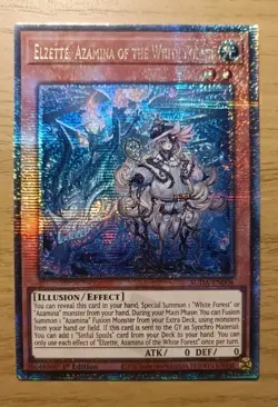 Yu-Gi-Oh! Elzette, Azamina of the White Forest | SUDA-EN008 | Quarter Century - Image 1