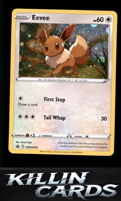Eevee - SWSH095 SWSH095 Pokemon Promo SWSH: Sword & Shield Promo Cards Card NM - Image 1