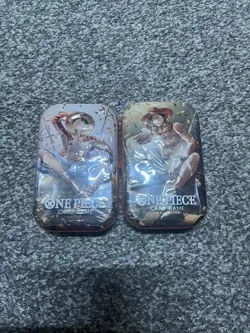 X2 One Piece Tin Pack Set Vol 2 Set of 3 I TS-02 OP-13 I Factory Sealed ✅ - Image 1