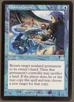 Magic The Gathering MTG CHAIN OF VAPOR Onslaught NM Near Mint - Image 1