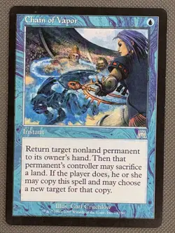 Magic The Gathering MTG CHAIN OF VAPOR Onslaught NM Near Mint - Image 2