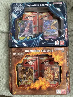 🔥One Piece TCG Illustration Box Vol.5 & Vol.6 New Sealed ENGLISH IBO5 IBO6🔥 - Image 1