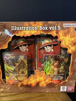 One Piece TCG Illustration Box Vol 5&6 and 12x OP13 booster packs - sealed eng - Image 3