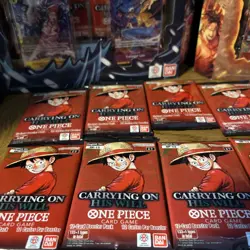 One Piece TCG Illustration Box Vol 5&6 and 12x OP13 booster packs - sealed eng - Image 4