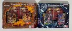 One Piece TCG Illustration Box Bundle Vol 5. & Vol 6. Brand New Free Shipping - Image 1