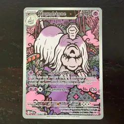 Pokemon TCG ‘Houndstone 145/132’ IR - Mega Evolution - English - Image 1