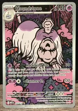 Houndstone 145/132 IR NM - Pokemon TCG Mega Evolutions (FAST SHIPPING!!) - Image 1