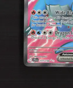 Salamence ex 177/159 Journey Together Full Art Ultra Rare Holo Pokemon Card NM - Image 5