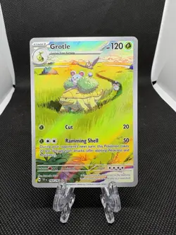 Pokemon Card TCG - Grotle 164/162 Illustration Rare Temporal Forces Near Mint - Image 1