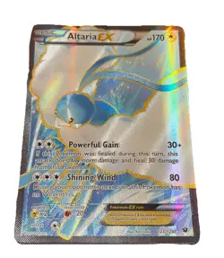 Pokemon Card Altaria EX 123/124 XY Fates Collide Ultra Rare Full Art Holo LP - Image 1