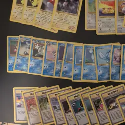 Classic Pokemon Card Lot (Gym Heroes, Fossil, Topps) 1999-2001 - Image 4