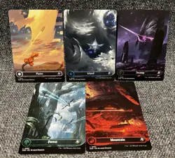 MTG Edge Of Eternities (Non-Foil) Full Art Lands Set - Image 1