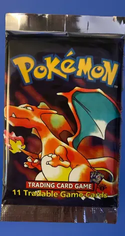 POKEMON TCG 1ST EDITION BASE SET BOOSTER PACK FACTORY SEAL SHADOWLESS CHARIZARD - Image 2