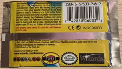 1999 Pokemon Base Set 1st Edition Blastoise Booster Pack WOTC Factory Sealed - Image 2