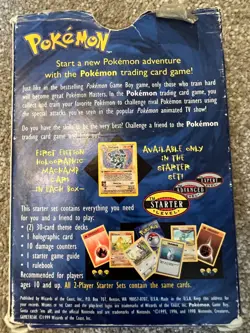 Pokemon Trading Card Game 2 Player Starter Set Theme Deck Full With Machamp Holo - Image 2
