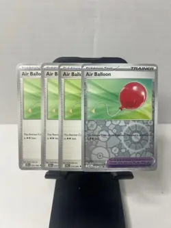4x Air Balloon 079/086 x4 - SV: Black Bolt - Uncommon - Pokemon TCG One Reverse! - Image 1