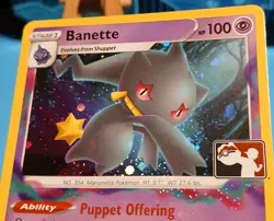 Banette 073/196 Holo Prize Pack Series Pokemon Play! Mint Condition - Image 1
