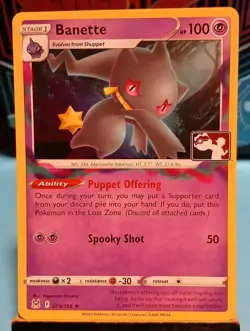 Banette 073/196 Holo Prize Pack Series Pokemon Play! Mint Condition - Image 4