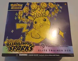 Surging Sparks Pokemon Center Elite Trainer Box ETB Pokemon TCG New & Sealed - Image 1