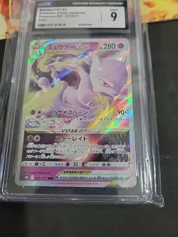 Mewtwo VSTAR Pokemon 2022 Japanese Pokemon GO - 031/071 Holo CGC 9 - Image 1