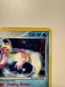 Pokemon - Milotic 12/101 Reverse Holo Hidden Legends 2004 Damaged - Image 3