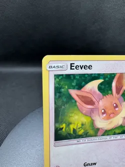 🍔 Pokemon TCG - Eevee 12/12 - McDonald’s Promo (2019) - Speckled Holo - HP - Image 3