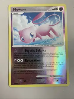 Pokemon - Mew 15/132 - Secret Wonders - Reverse Holo - LP - Image 1