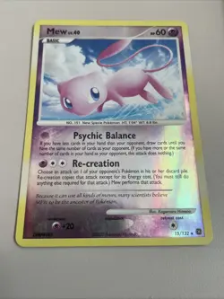 Pokemon - Mew 15/132 - Secret Wonders - Reverse Holo - LP - Image 2