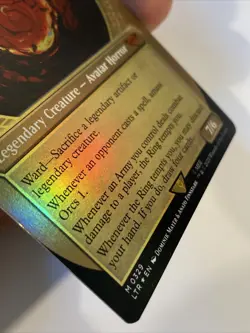 MTG Sauron, the Dark Lord *SHOWCASE FOIL* The Lord of the Rings 0329 NM - Image 2