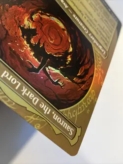 MTG Sauron, the Dark Lord *SHOWCASE FOIL* The Lord of the Rings 0329 NM - Image 5