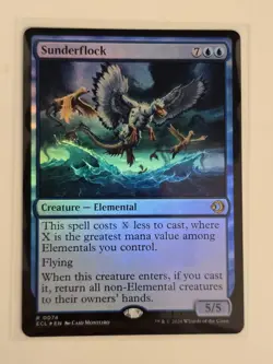 Sunderflock [Lorwyn Eclipsed] Foil Near Mint - Image 1