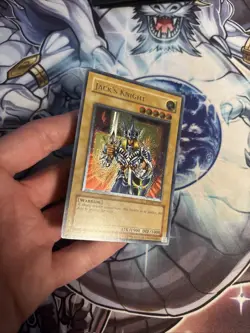 (123) Yu Gi Oh Jack's Knight - EEN-EN005 - Ultimate Rare Unlimited LP - Image 3