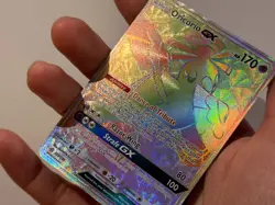 Oricorio GX 255/236 Cosmic Eclipse Rainbow Secret Rare Full Art Pokemon Card NM - Image 1