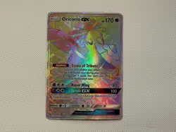 Oricorio GX 255/236 Cosmic Eclipse Rainbow Secret Rare Full Art Pokemon Card NM - Image 2