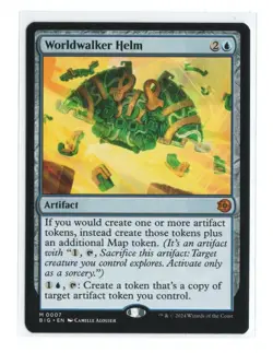 MTG - Worldwalker Helm - Normal - OTJ: The Big Score - Near Mint - Image 1
