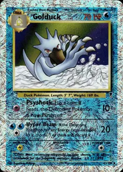 Golduck 43/110 Uncommon Legendary Collection Pokemon Reverse Holo HP - Image 1