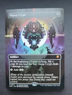 Mana Crypt - Borderless - NM - Special Guests SPG - MTG - Image 1