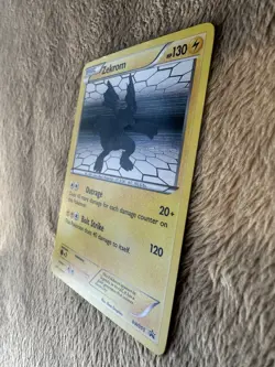 2011 Pokemon TCG Black & White Zekrom Black Star Promo Holo Rare BW005 LP - Image 2