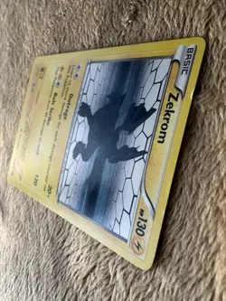 2011 Pokemon TCG Black & White Zekrom Black Star Promo Holo Rare BW005 LP - Image 3