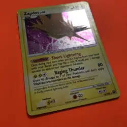 Zapdos Holo Rare 14/100 HP Pokemon Card Majestic Dawn DP Diamond Pearl Platinum - Image 5