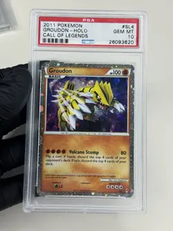 PSA 10 Shiny Groudon Holo #SL4 Call of Legends 2011 rare pokemon 1 / 17 PSA 10 - Image 2